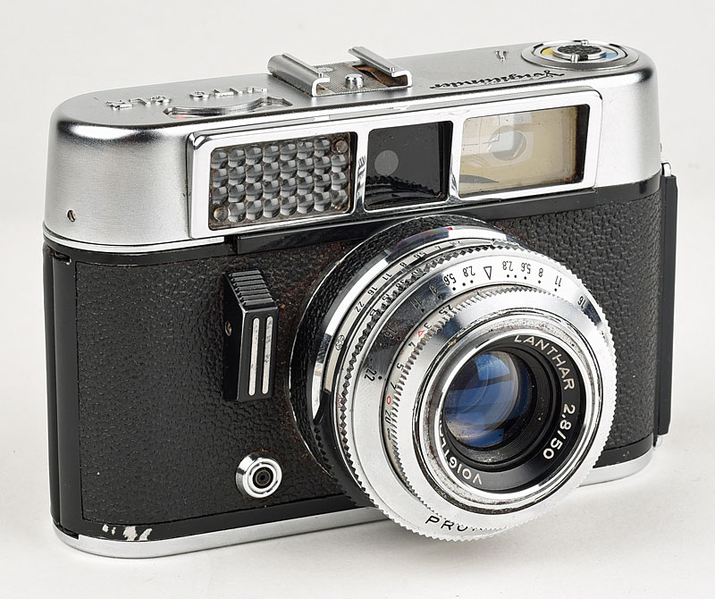 Appareil Photo Voigtlander Vito CLR – Objectif Lanthar 2,8/50 – Sacoche Cuir – Vintage